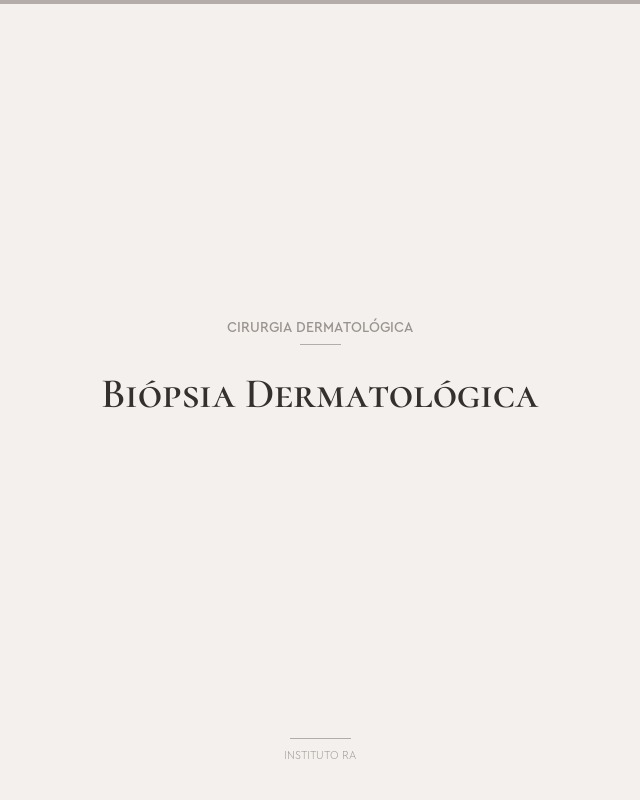 Biópsia de Pele