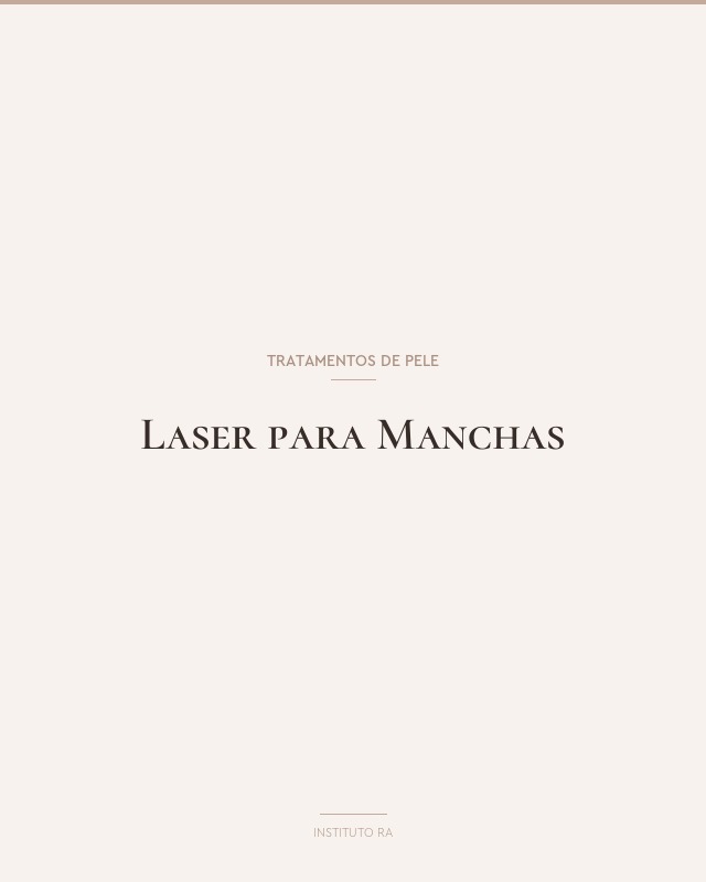 Laser para Manchas