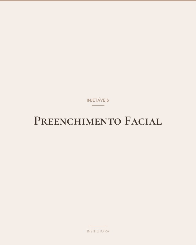 Preenchimento Facial