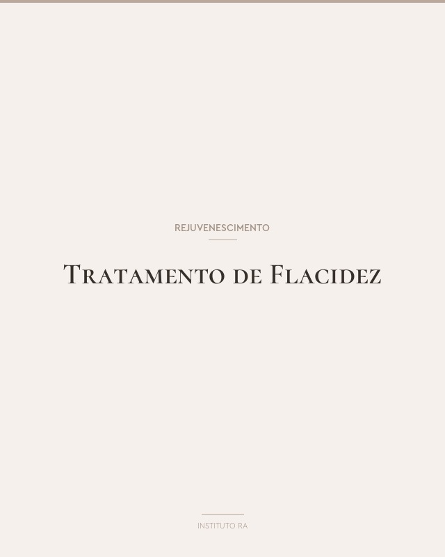 Tratamento de Flacidez
